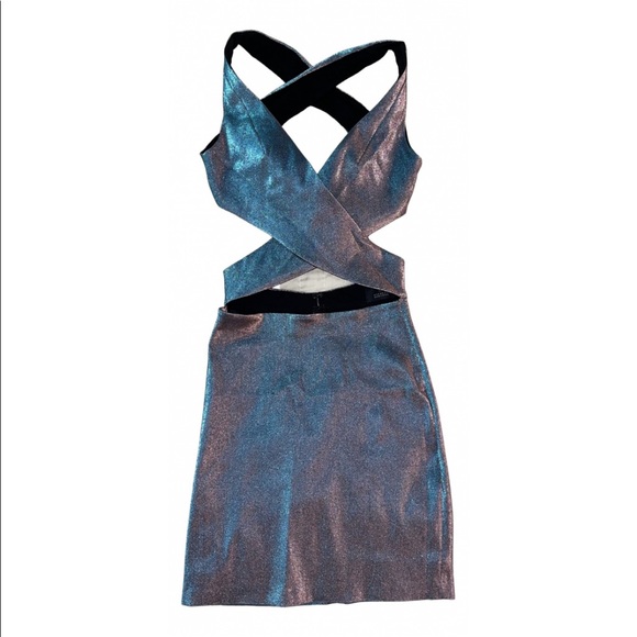 Cutout Mini Dress - Picture 1 of 6